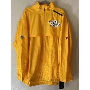 Men's 2XL NWT Nashville Predators Fanatics Authentic Pro Rinkside FullZip Jacket